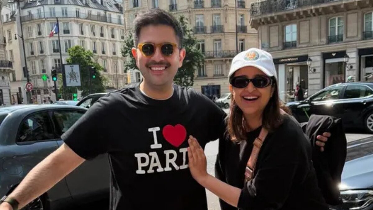 Parineeti Chopra and Raghav Chadha’s anniversary post wins hearts online