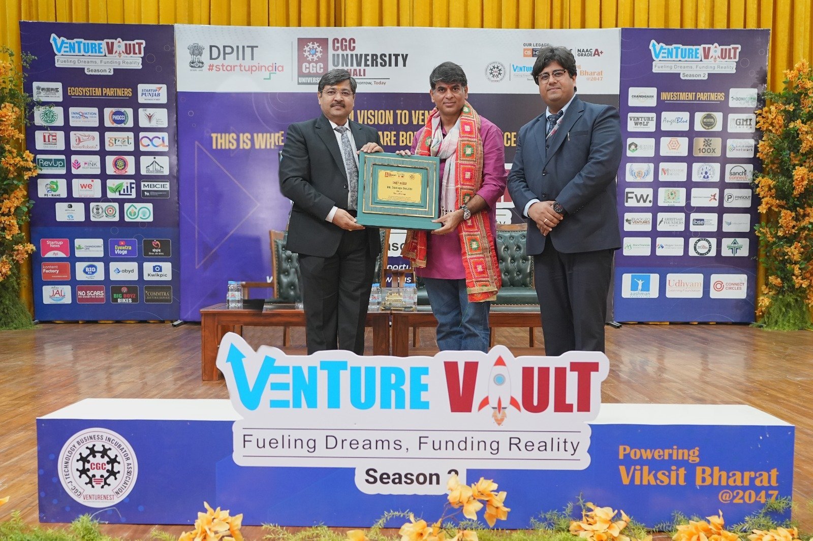 CGC University, Mohali Ignites the Spirit of Innovation at VentureVault Season 2