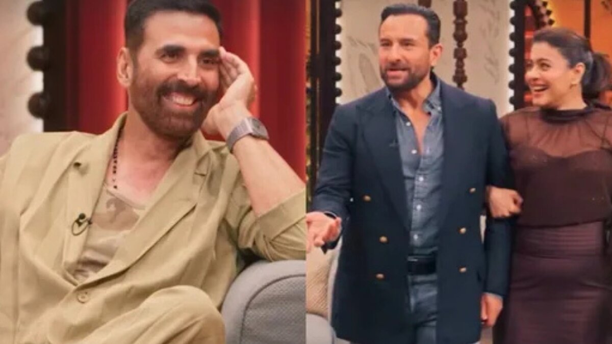 Saif Ali Khan hilariously switches sides while debating ‘high-maintenance’ spouses with Akshay Kumar on Two Much With Kajol and Twinkle