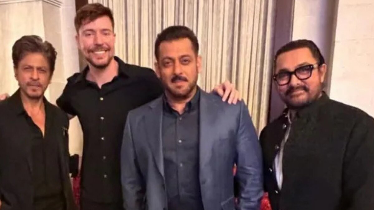 MrBeast’s viral photo with Shah Rukh Khan, Salman Khan and Aamir Khan sparks talk of a possible collaboration