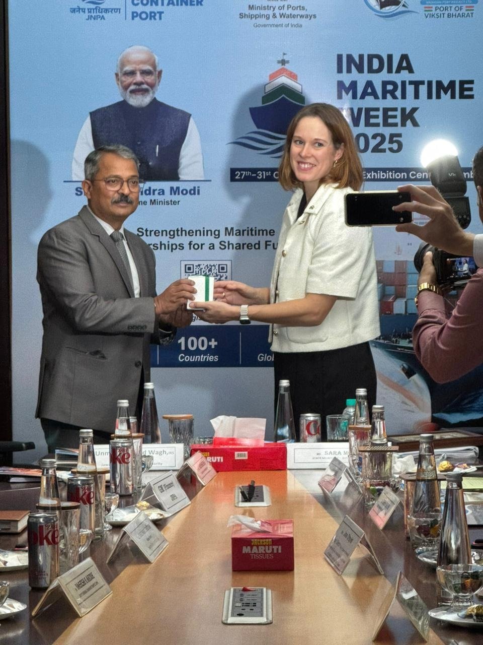 Sweden and India Deepen Maritime and Sustainability Engagement During  Visit of State Secretary Ms. Sara Modig