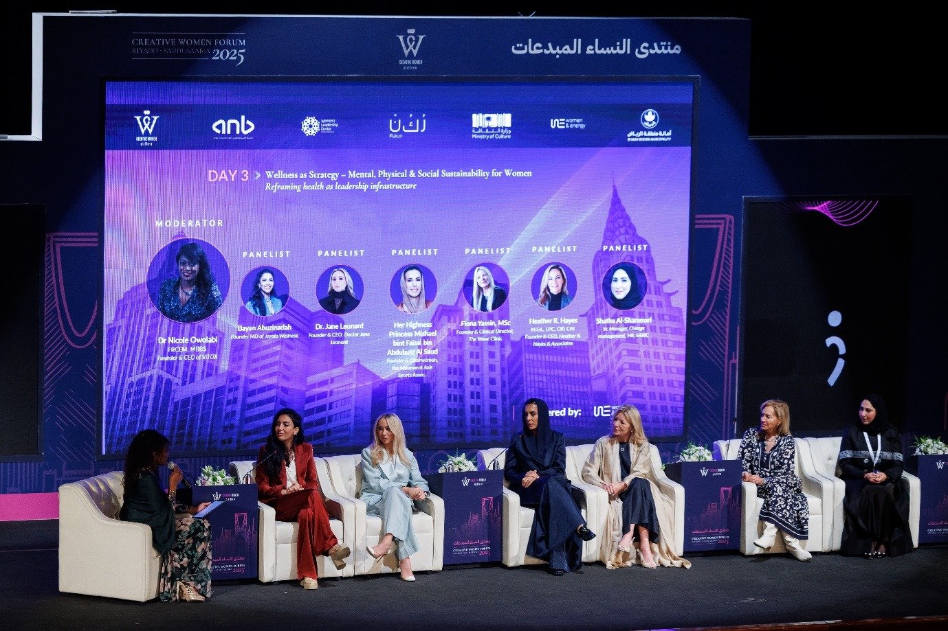 Creative Women Forum Saudi Arabia 2025: Empower • Engage • Sustain – Women Leading Initiatives    Riyadh, Kingdom of Saudi Arabia
