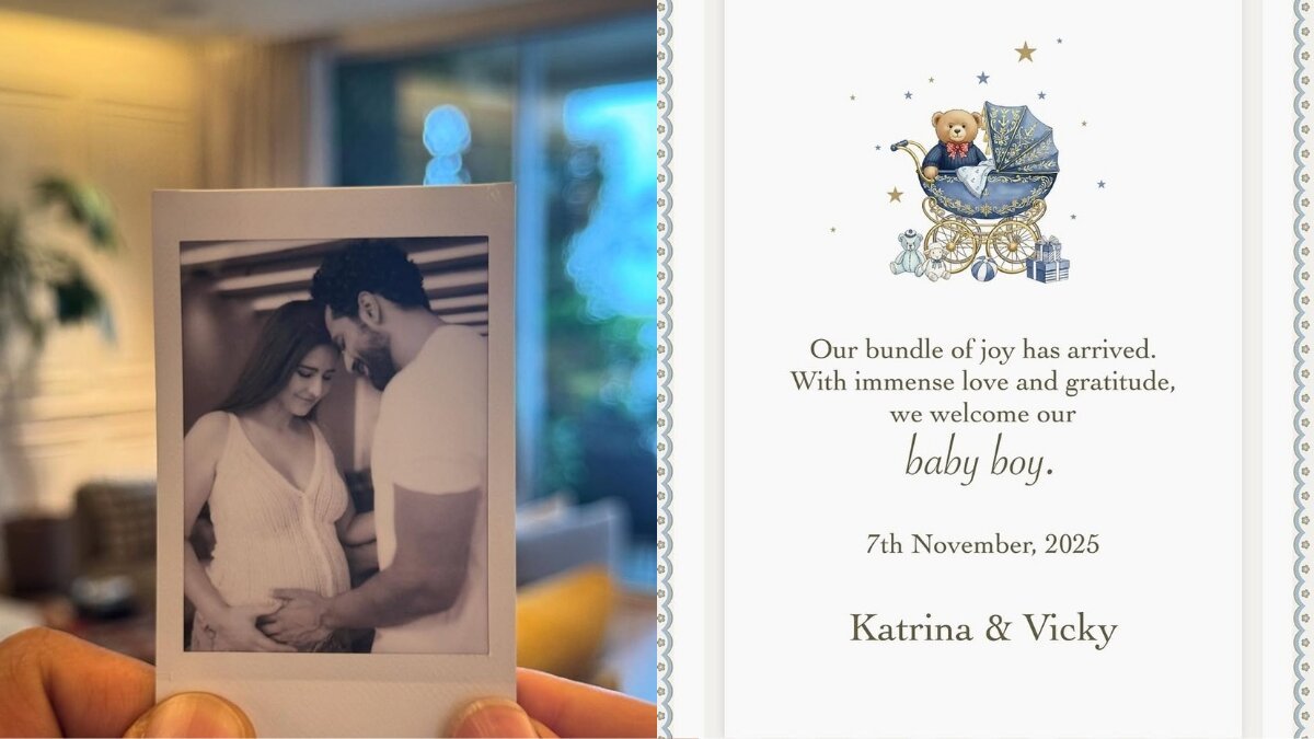 Katrina Kaif and Vicky Kaushal welcome baby boy; share heartfelt announcement on social media