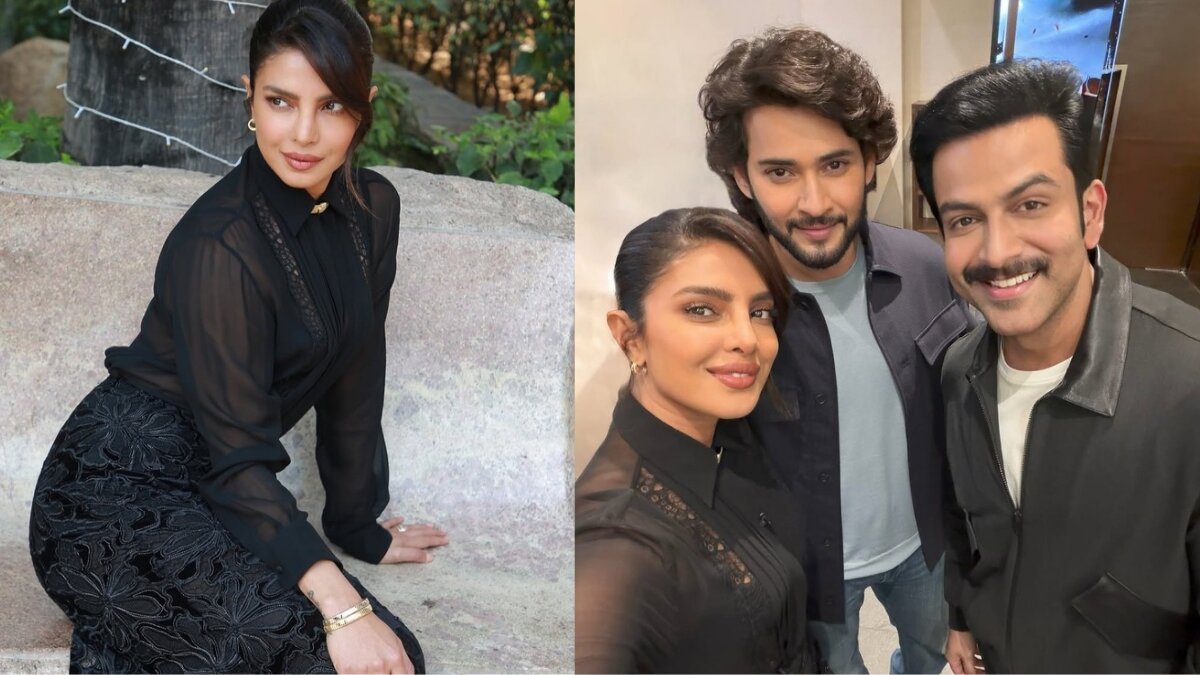 Priyanka Chopra shares new photos with Mahesh Babu and Prithviraj; says global media is already excited for Varanasi