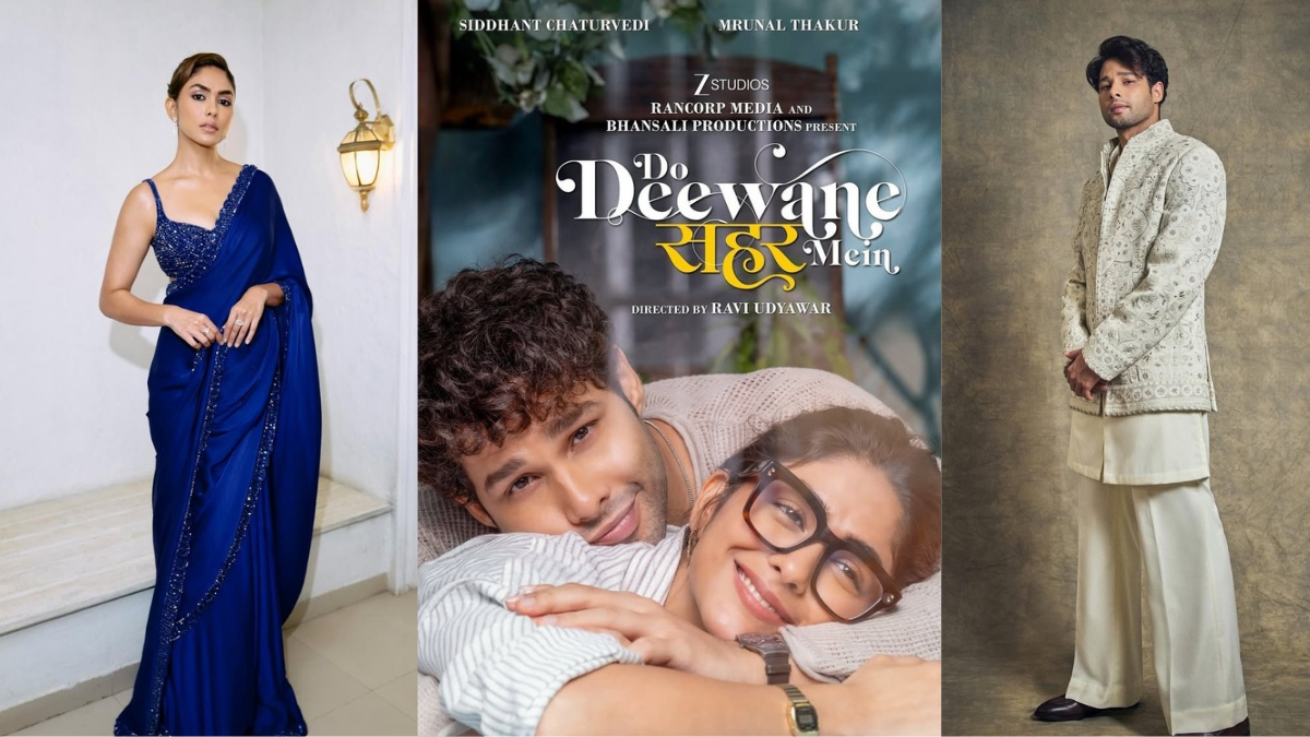 Siddhant Chaturvedi and Mrunal Thakur team up for Do Deewane Seher Mein; releasing on Valentine’s Day 2026