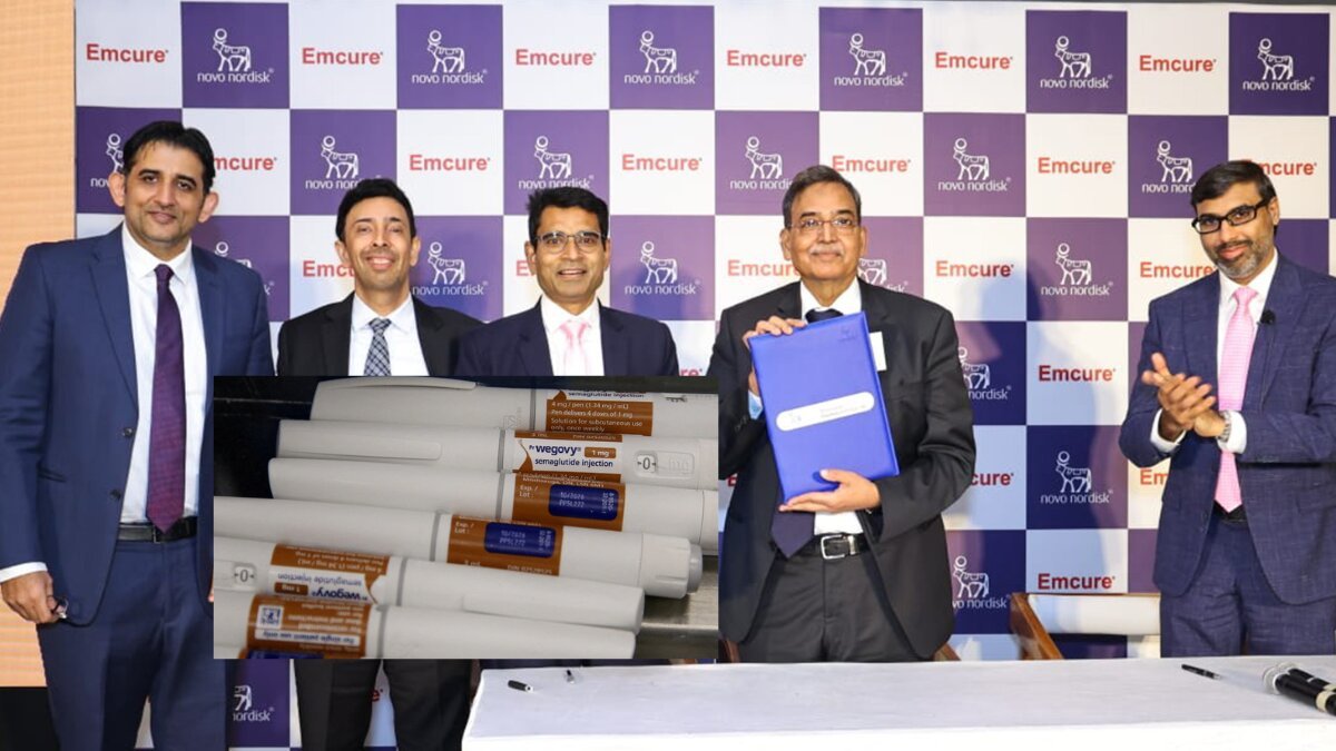 Novo Nordisk India partners with Emcure Pharma to launch weight-loss drug Poviztra®