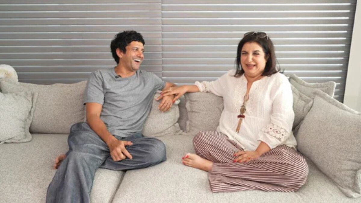 Farah Khan recalls Farhan Akhtar’s college days in her new vlog; shares unseen family memories