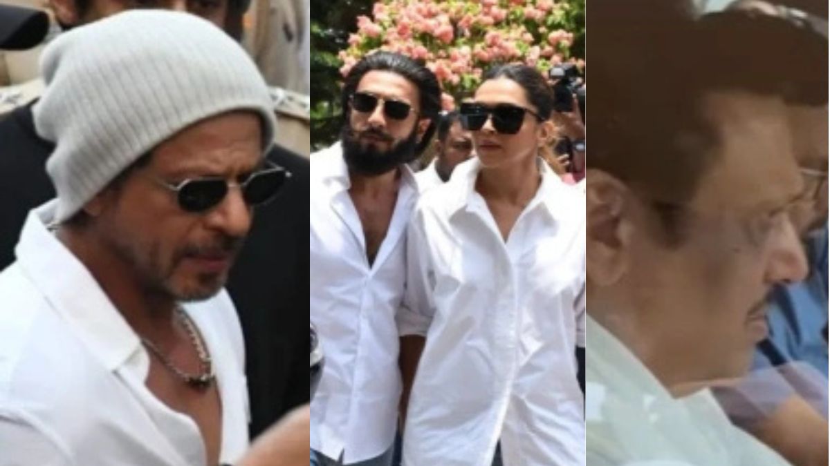 Dharmendra passes away: Shah Rukh Khan, Govinda, Ranveer Singh and Deepika Padukone arrive to pay their last respects