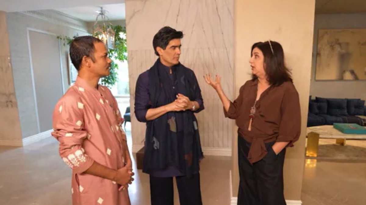 Farah Khan’s Viral Cook Dilip Gets a Special Gift From Manish Malhotra in New Vlog Episode