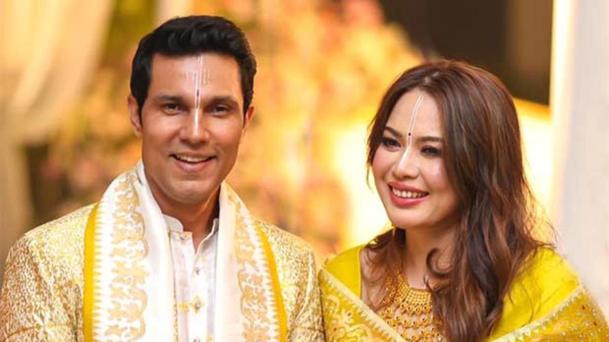 Randeep Hooda and Lin Laishram announce first pregnancy on their second wedding anniversary