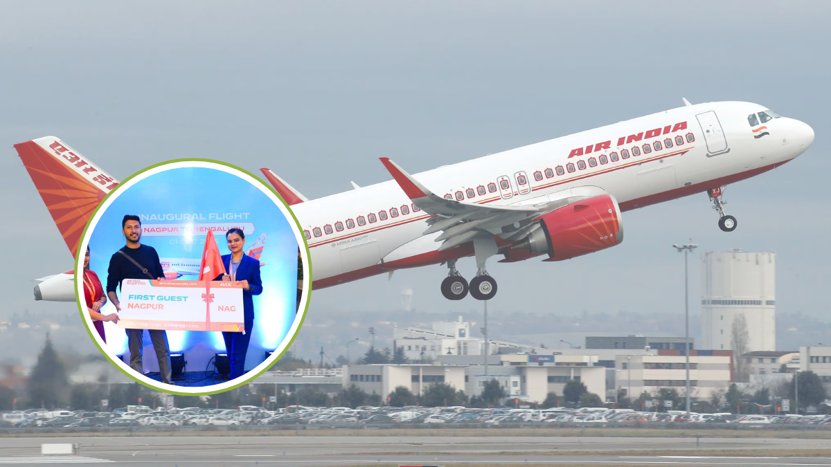 Air India Express Starts Nagpur Flights; Twice-Daily Service to Bengaluru Begins