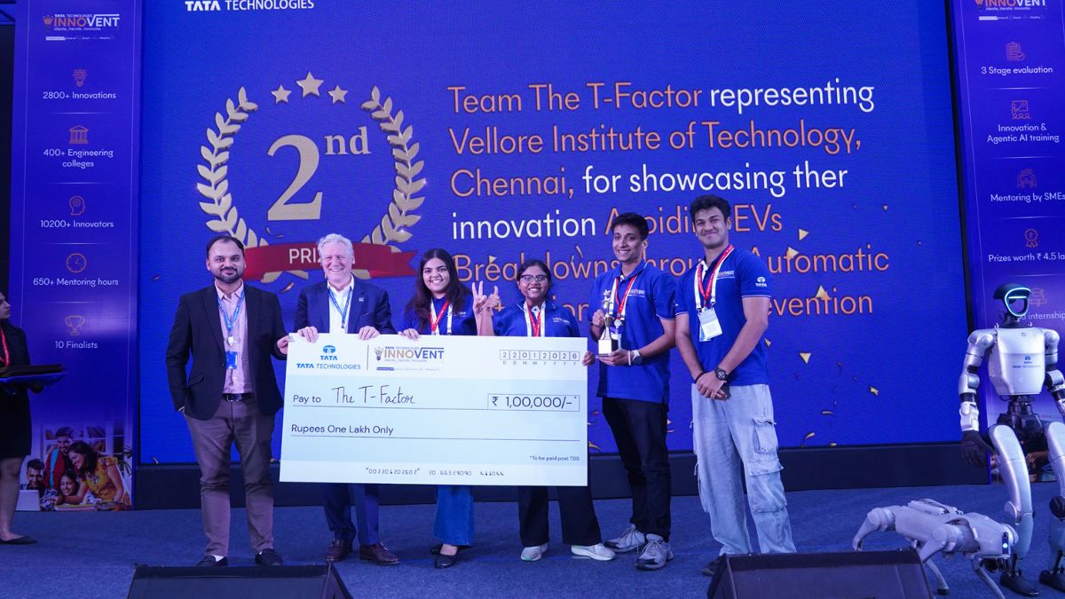 Humanoid Robot Co-Hosts Tata Technologies InnoVent 2026 Demo Day