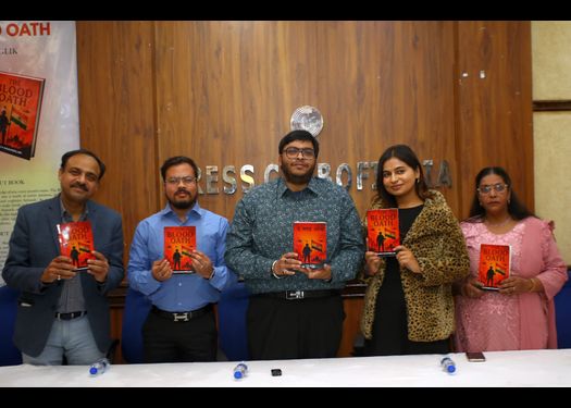 “The Blood Oath” Launched in New Delhi