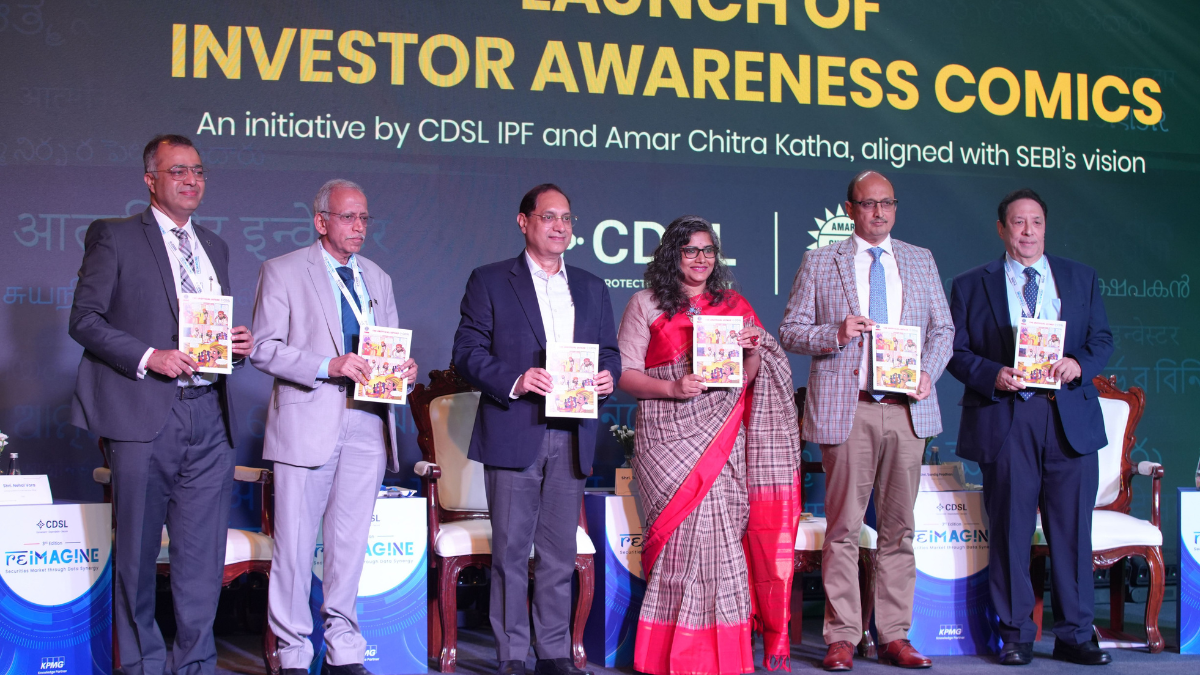 SEBI Chairman Highlights Investor Awareness at Launch of CDSL IPF Comic Series